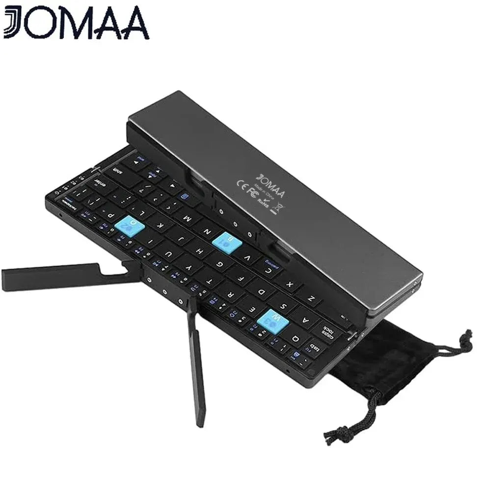 Foldable Bluetooth Keyboard + Magnetic Stand