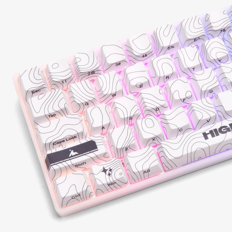 Higround Basecamp 65 Keyboard - SNOWSTONE