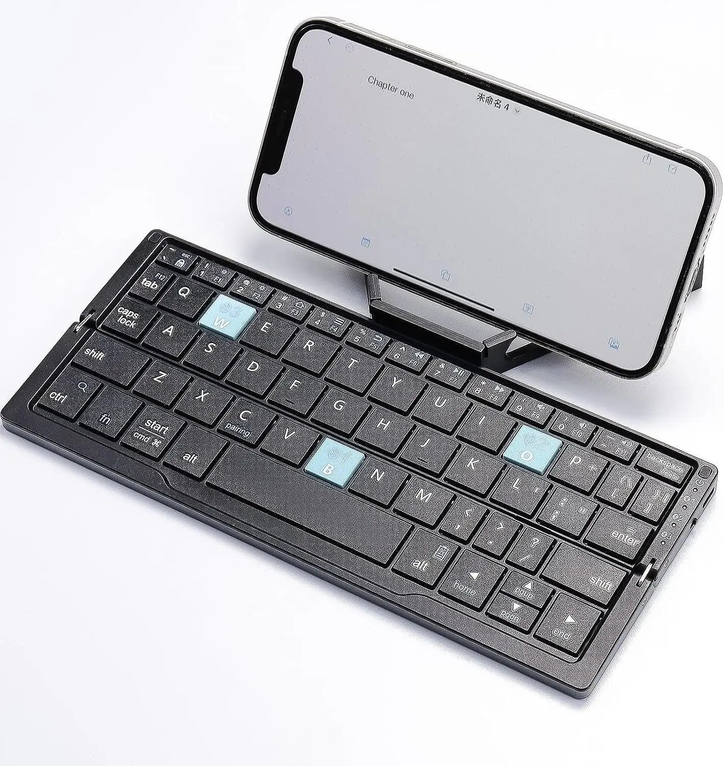 Foldable Bluetooth Keyboard + Magnetic Stand