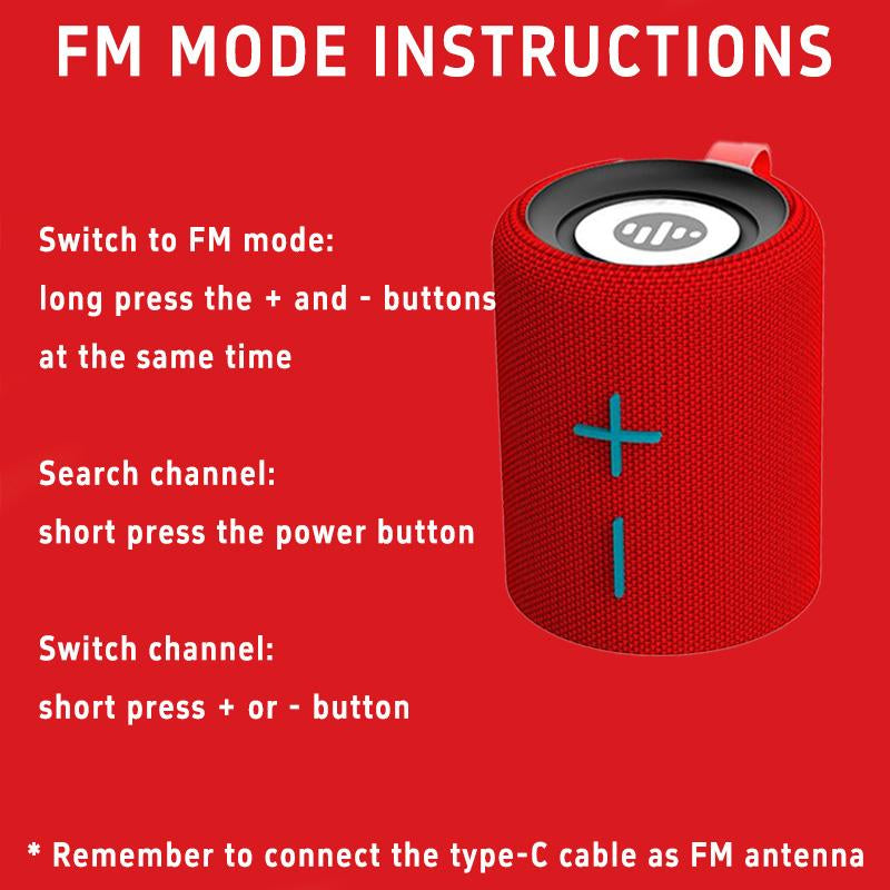 Mini Speaker Magnetic 2-In-1
