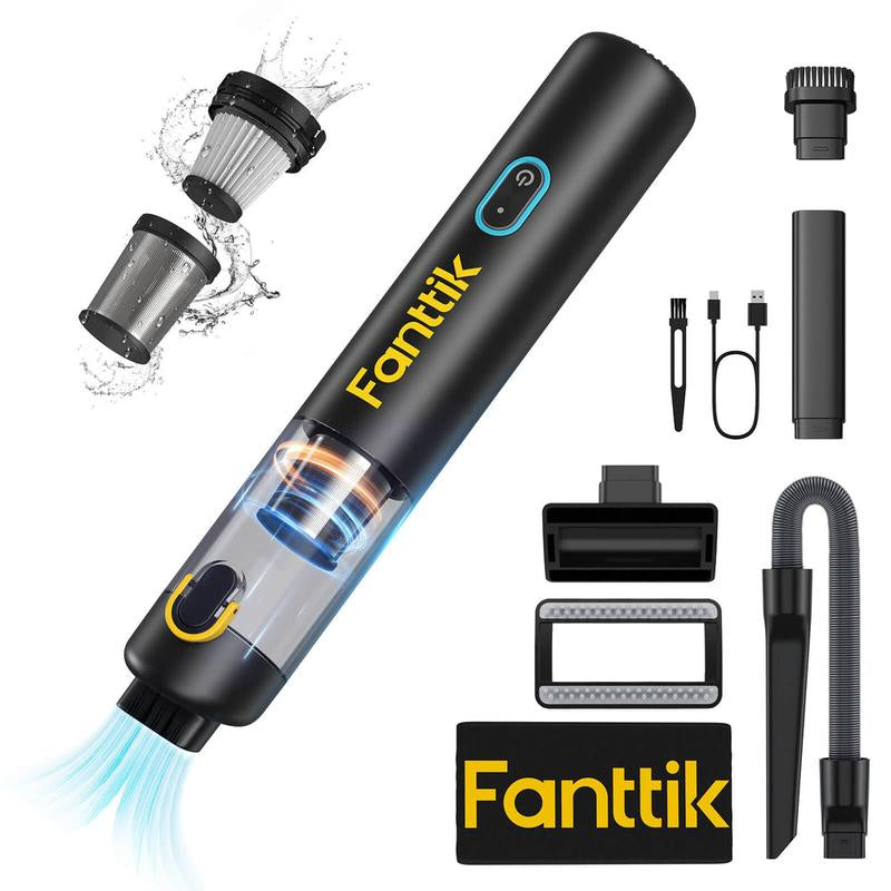 Fanttik Slim V8 Mate/V8 Apex Cordless Car Vacuum High Power, 12000Pa/30Aw