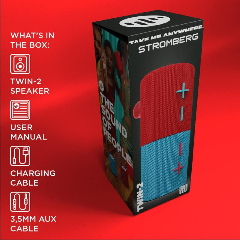 Mini Speaker Magnetic 2-In-1