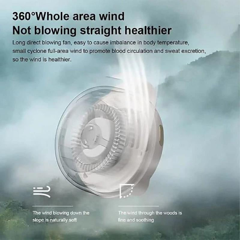 Bladeless Mini - Quiet, Three-Speed Adjustable Waist Fan