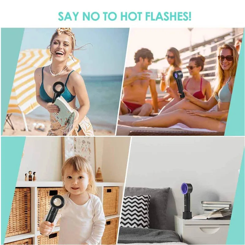 USB Rechargeable Bladeless Fan