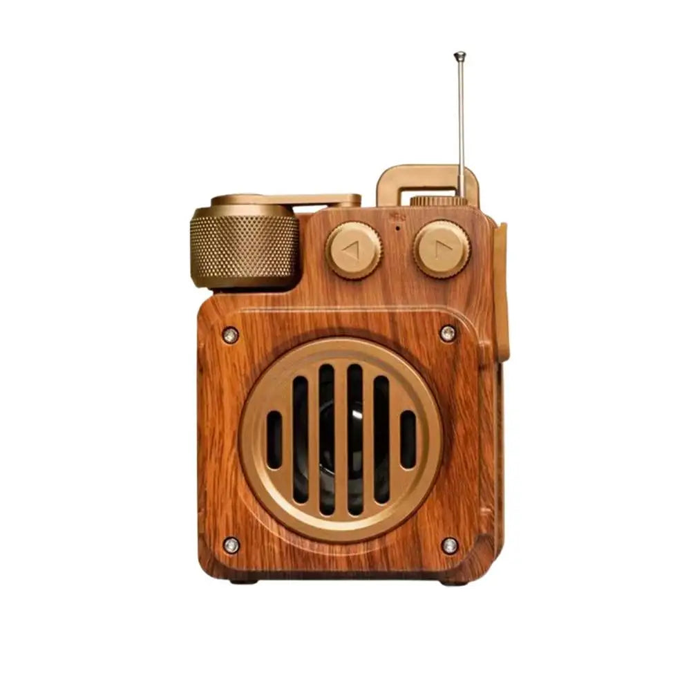 Unique Retro Radio Bluetoothcompatible Speaker