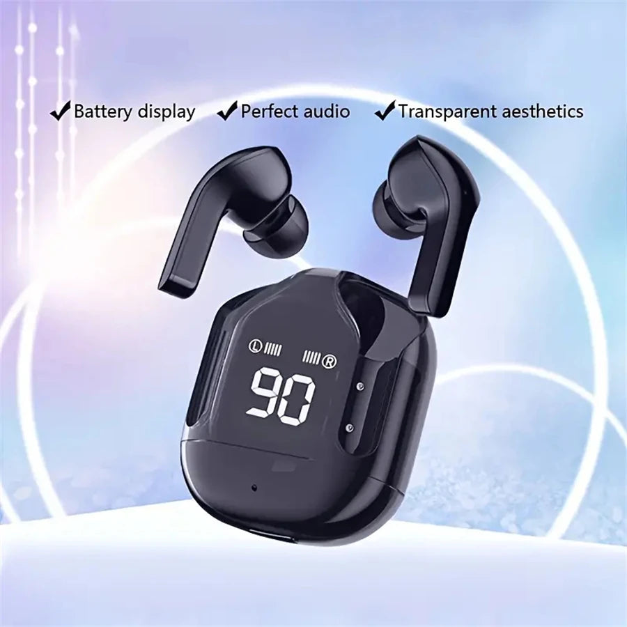 T2 Wireless Bluetooth Earphone Transparent 