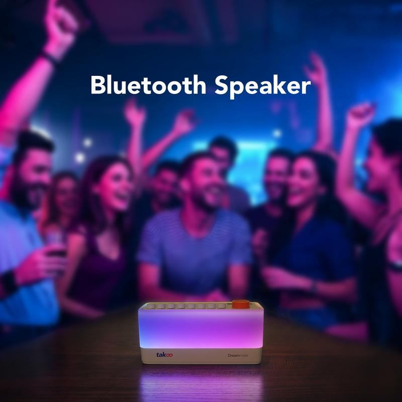 [Limited Stock] TAKOO 3-In-1 Sound Machine/Bluetooth Speaker/Night Light