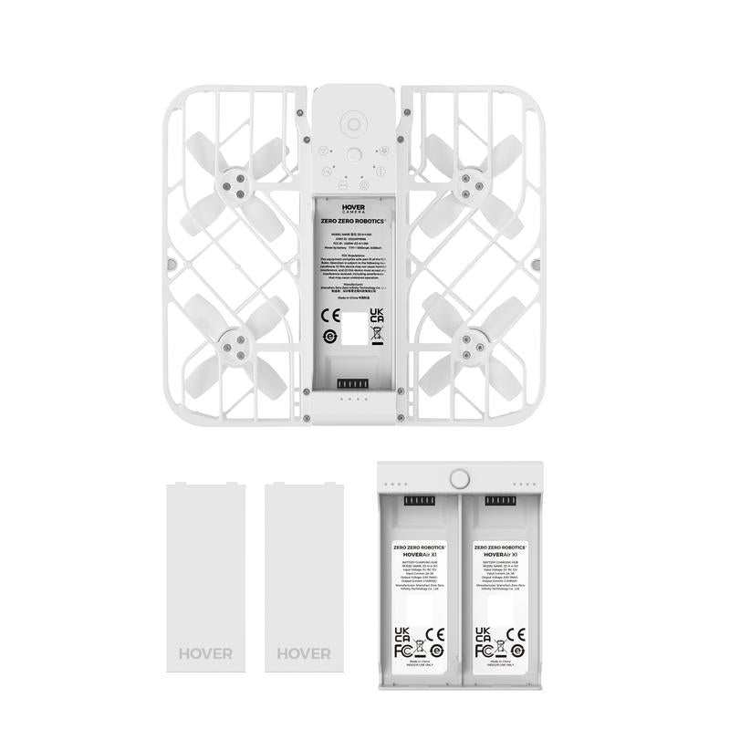 Hoverair X1 Pocket-Sized Self-Flying Camera - Lightweight Quadcopter with 5 Pre-Programmed Flights Foldable Design and 12-Month Warranty Portable Electronic Handbag Mechanical Recording Drone