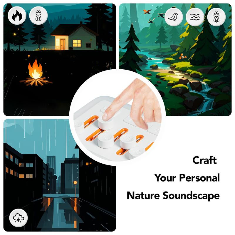 [Limited Stock] TAKOO 3-In-1 Sound Machine/Bluetooth Speaker/Night Light