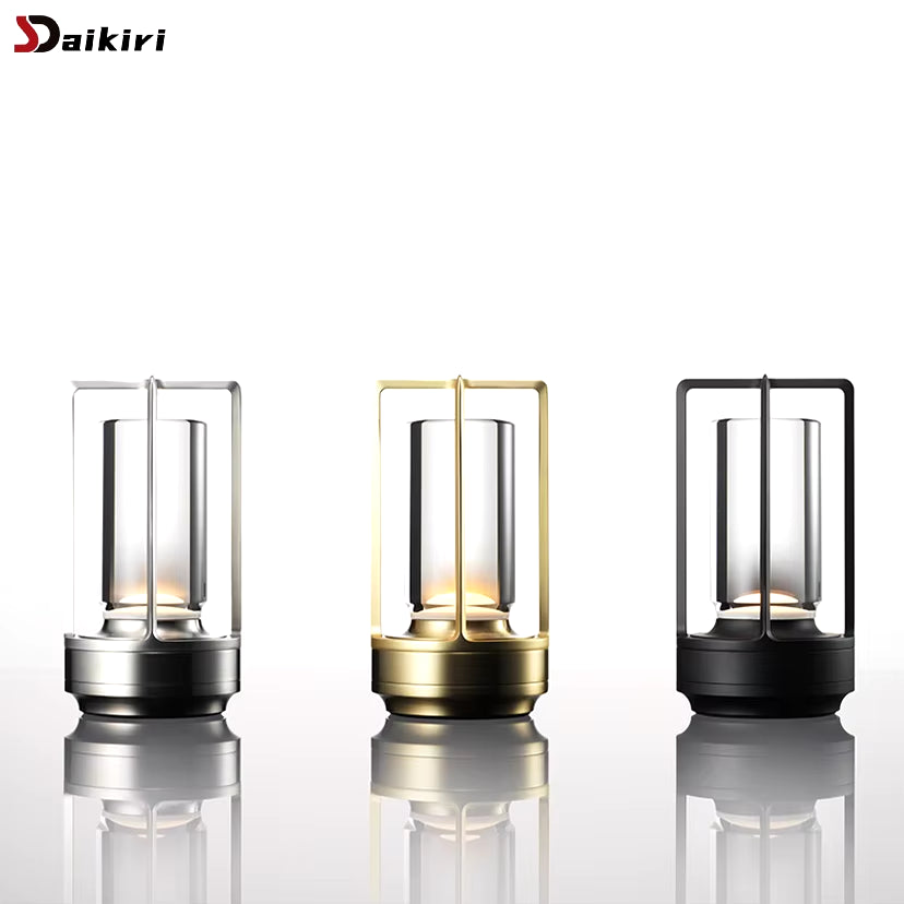 Aluminum Alloy Crystal Lamp LED Rechargeable