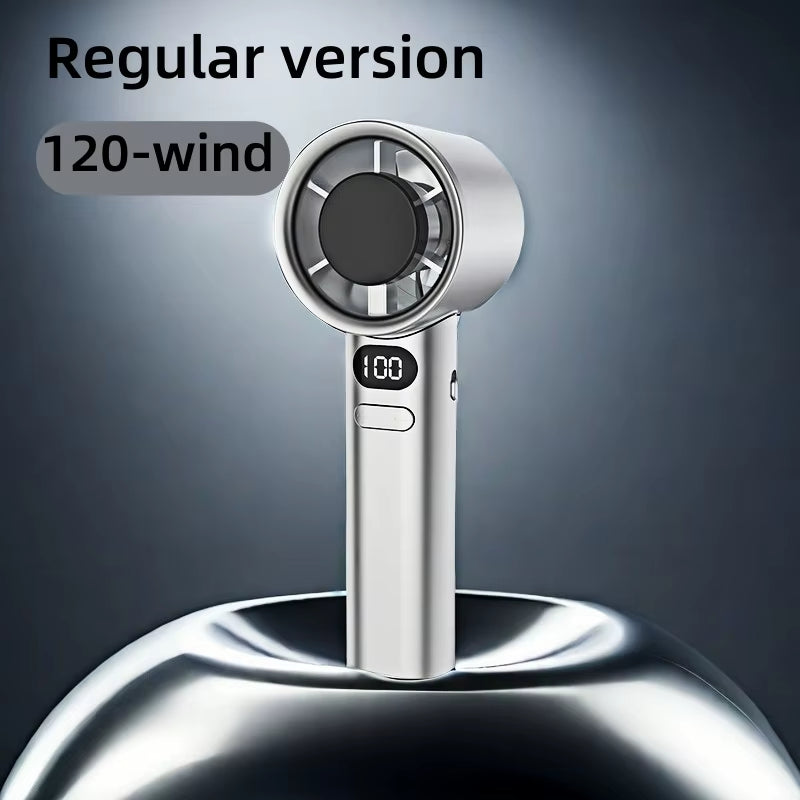 Portable 120-Speed Handheld Fan 