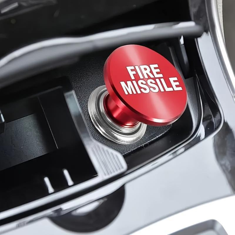 Fire Missile Design , 12V Car Interior Decor
