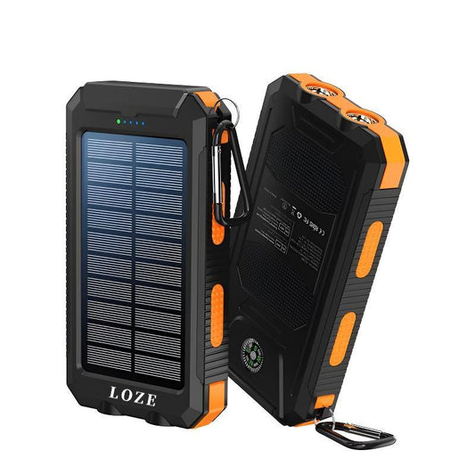 LOZE 10000Mah Solar Power Bank 