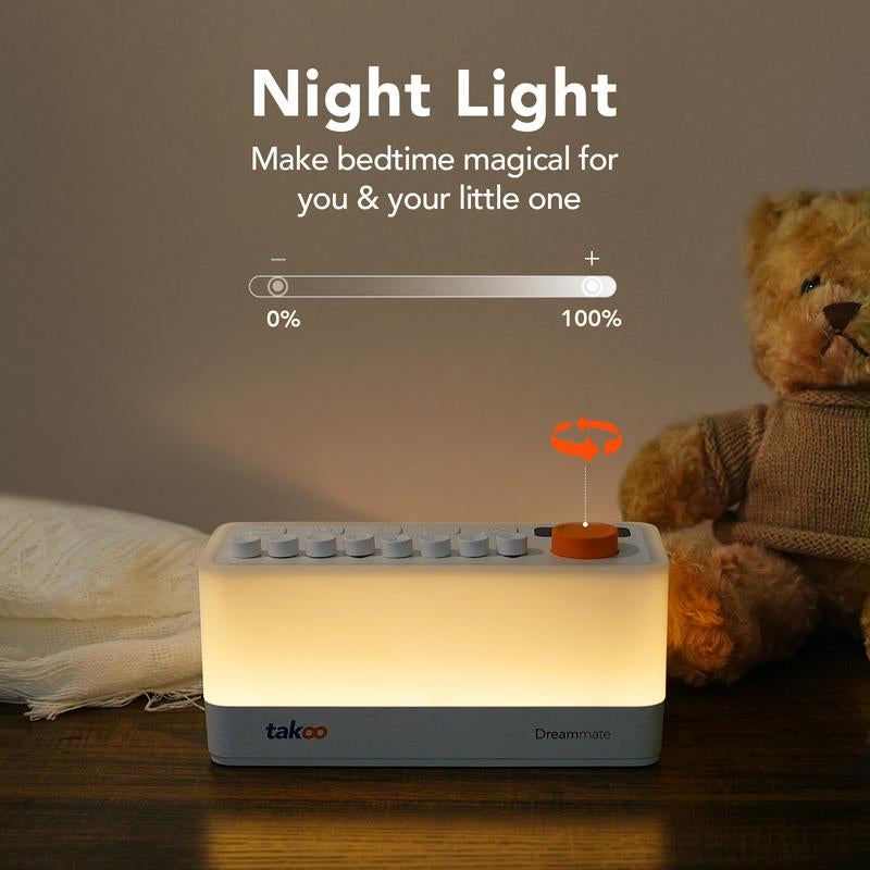 [Limited Stock] TAKOO 3-In-1 Sound Machine/Bluetooth Speaker/Night Light