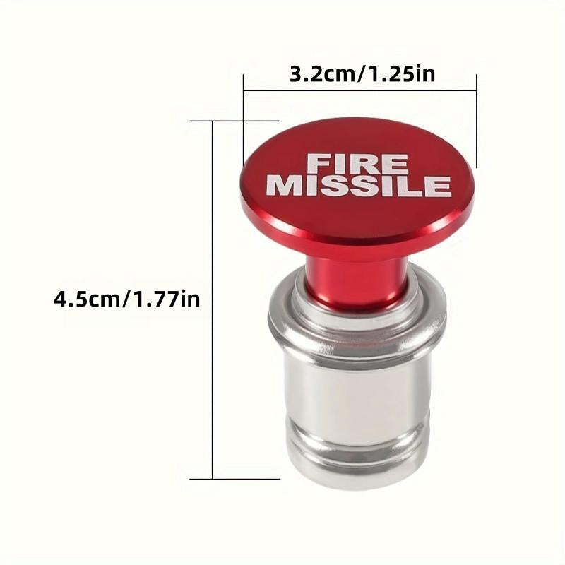 Fire Missile Design , 12V Car Interior Decor
