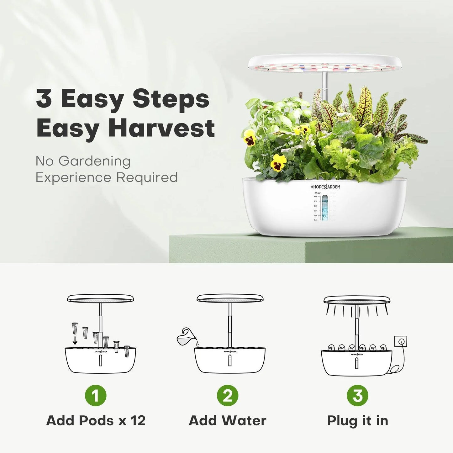 12 Seed Pods Smart Garden