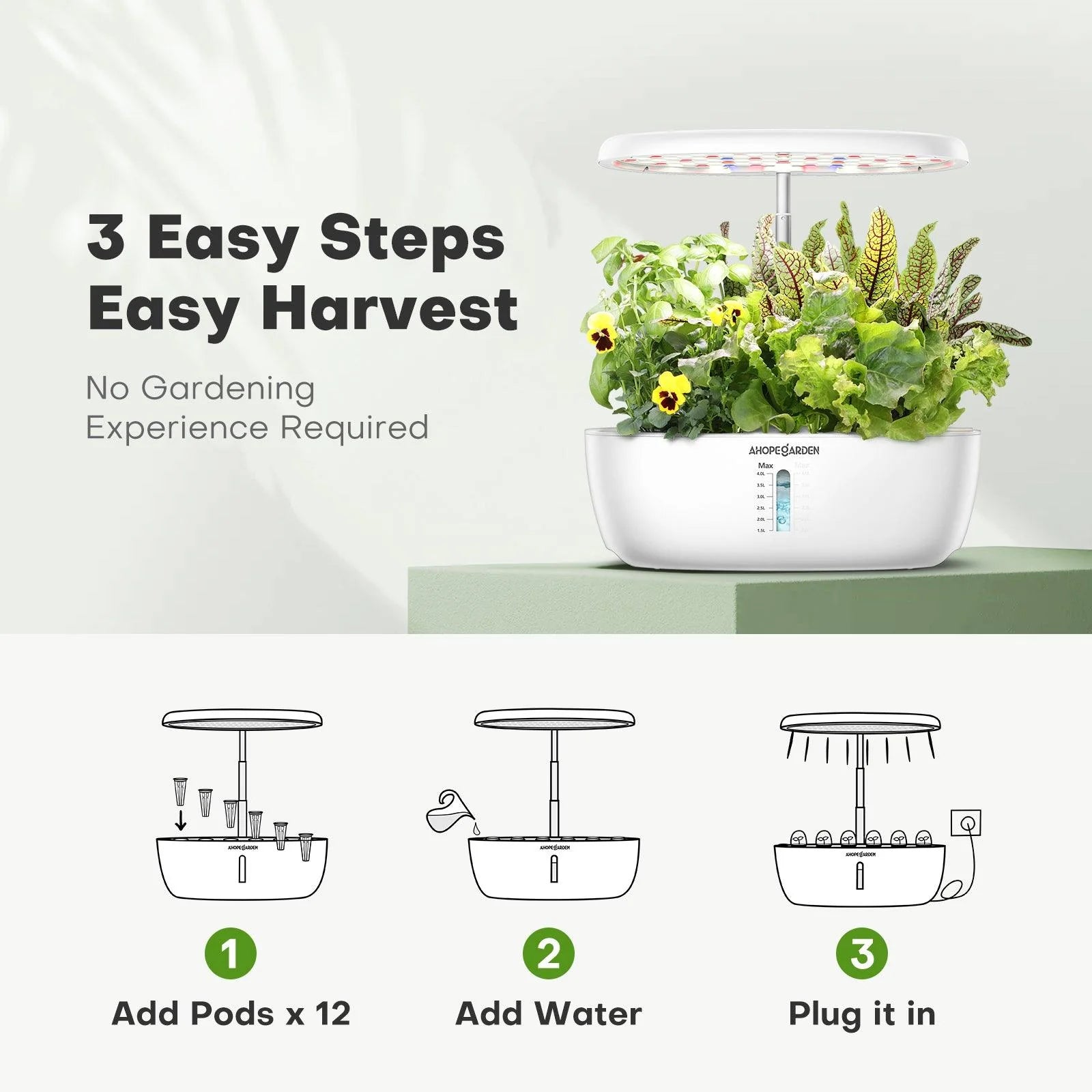 12 Seed Pods Smart Garden