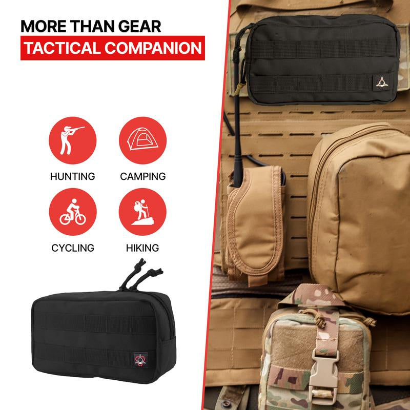 Orca Tactical Horizontal Multi-Purpose Molle Admin Pouch 