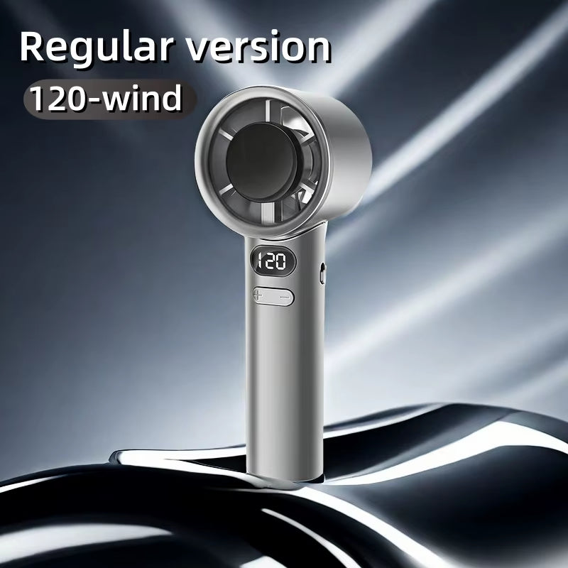 Portable 120-Speed Handheld Fan 