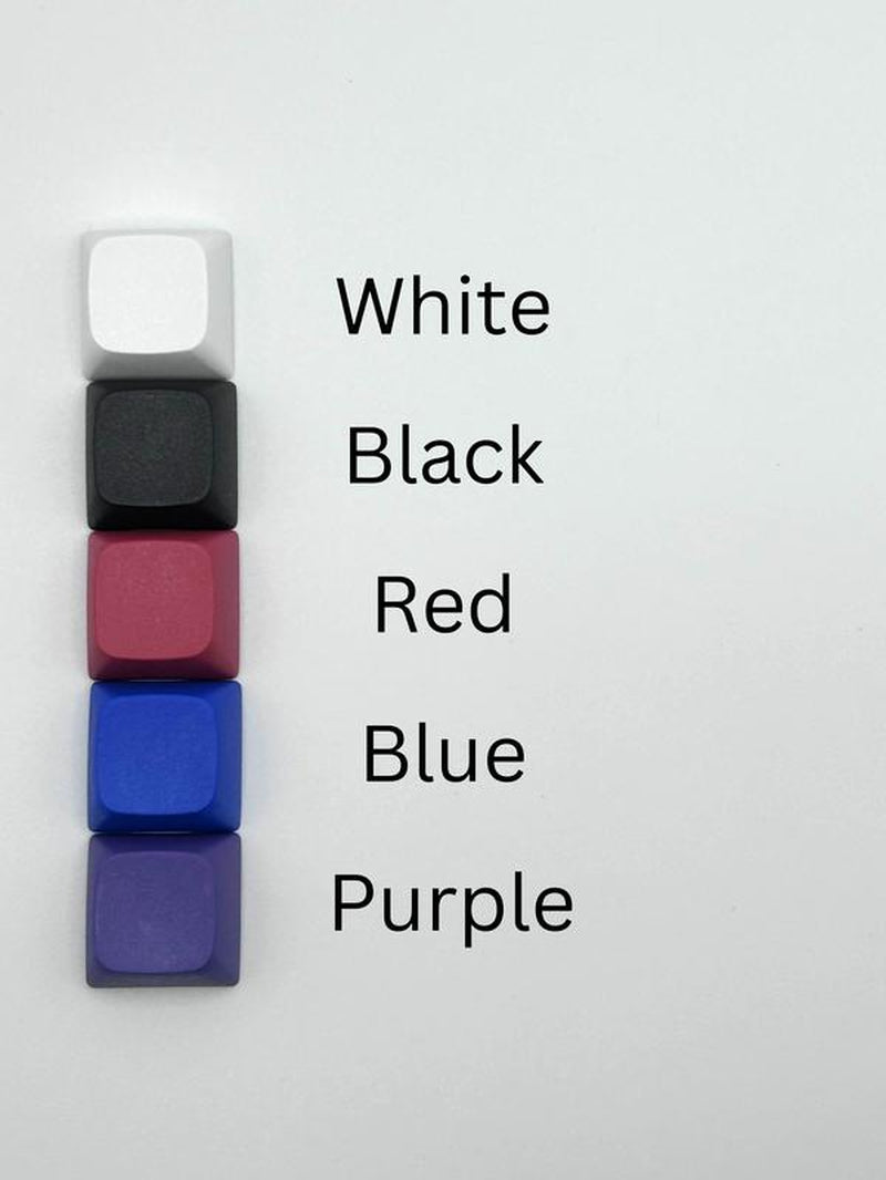 1 Key Mechanical Keyboard Cloud Keychain