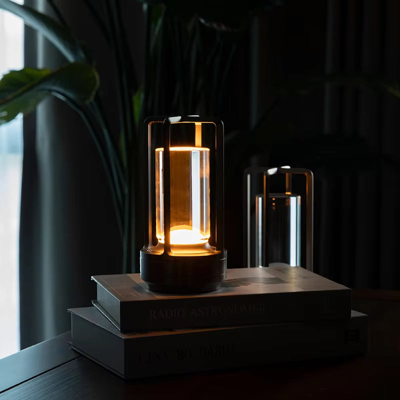 Aluminum Alloy Crystal Lamp LED Rechargeable