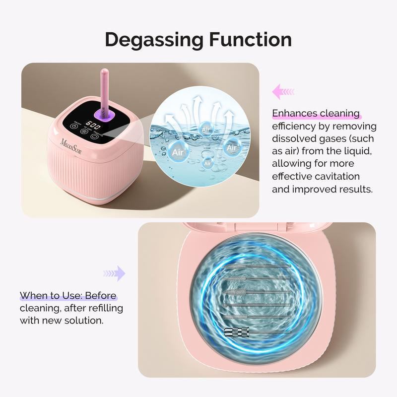 Melodysusie Ultrasonic Cleaner with Sterilization