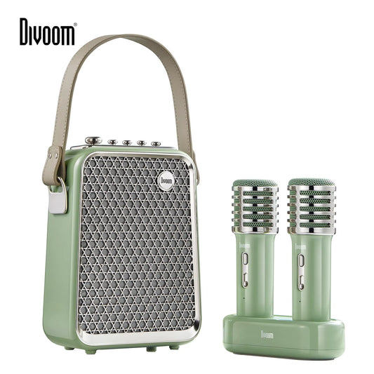 Songbird-Hq Portable Bluetooth Speaker 50W Powerful Sound with Karaoke Microphone Voice Change Mode