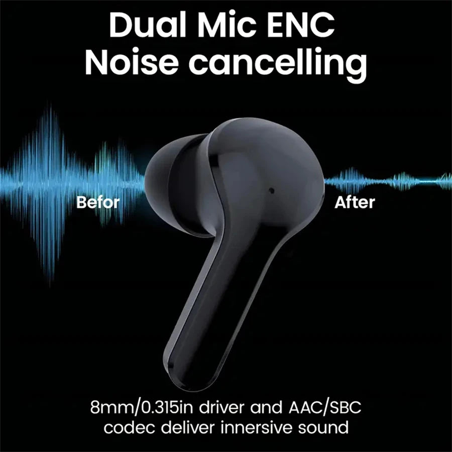 T2 Wireless Bluetooth Earphone Transparent 