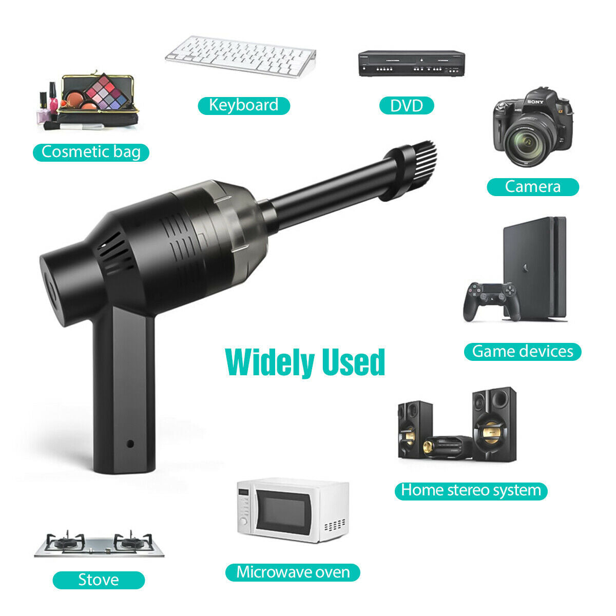 USB Keyboard Vacuum Cleaner Cordless 