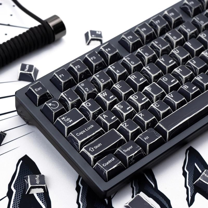 Comic Theme Keycap Keyboard