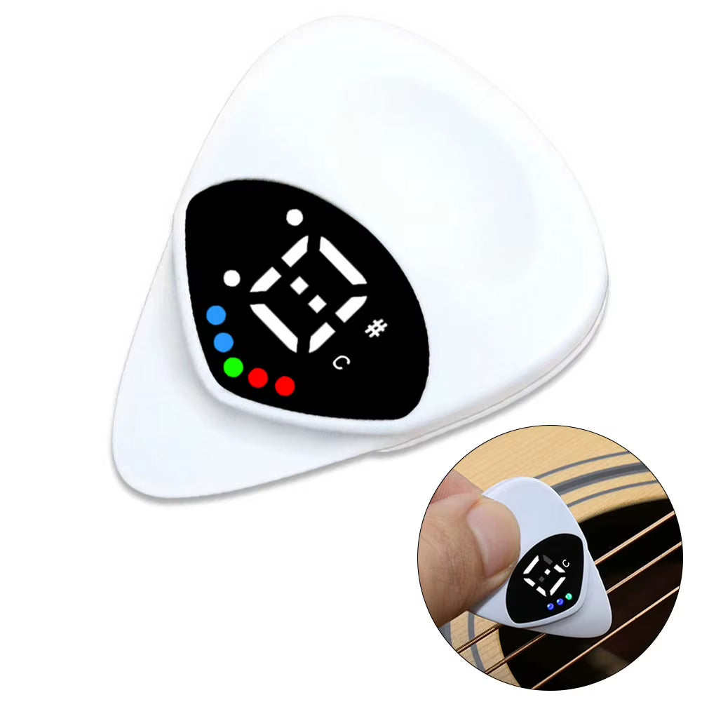 2-In-1 Guitar Pick & Tuner 