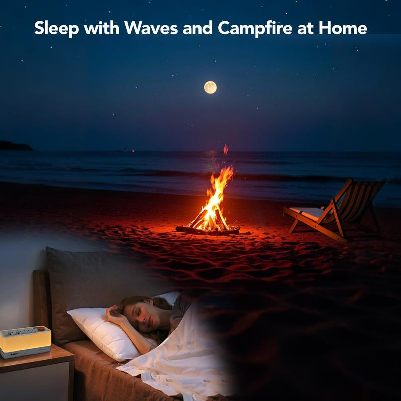 [Limited Stock] TAKOO 3-In-1 Sound Machine/Bluetooth Speaker/Night Light