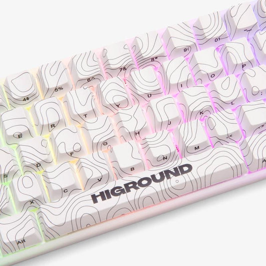 Higround Basecamp 65 Keyboard - SNOWSTONE