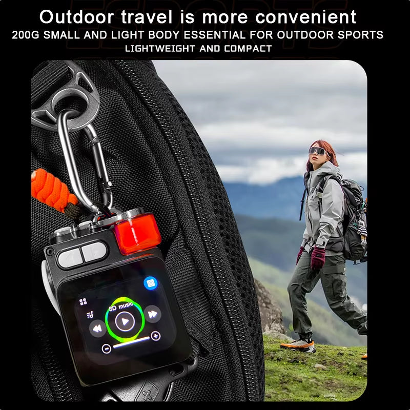 Multi input Metal Mechanical Speaker with LED Display 