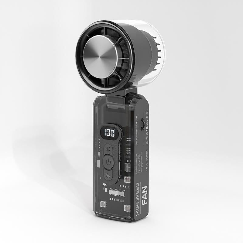Clicspot Portable Mini AC Fan , Digital display