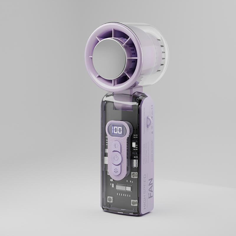 Clicspot Portable Mini AC Fan , Digital display
