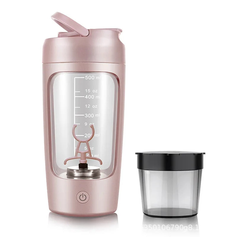 650Ml USB Electric Portable Shaker Bottle 