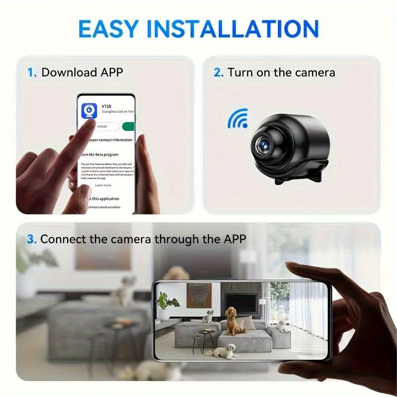 Hidden Camera 720 HD , Smart Home Security Camera
