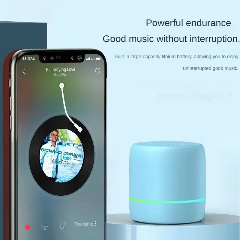 AI Intelligent Voice Control Mini Wireless Bluetooth Speaker 