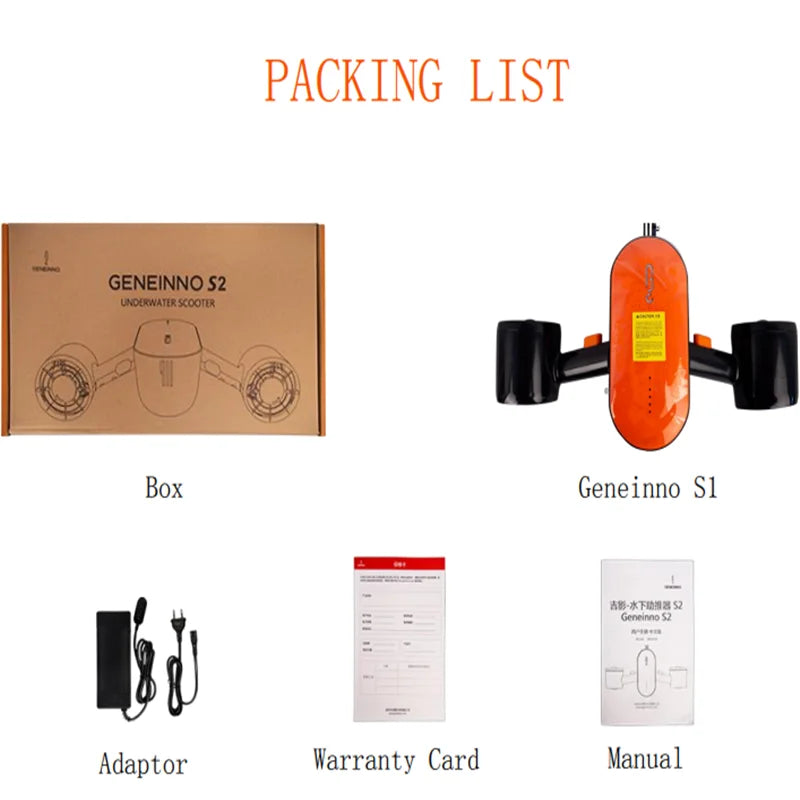 Underwater Jet Ski Scuba Drone