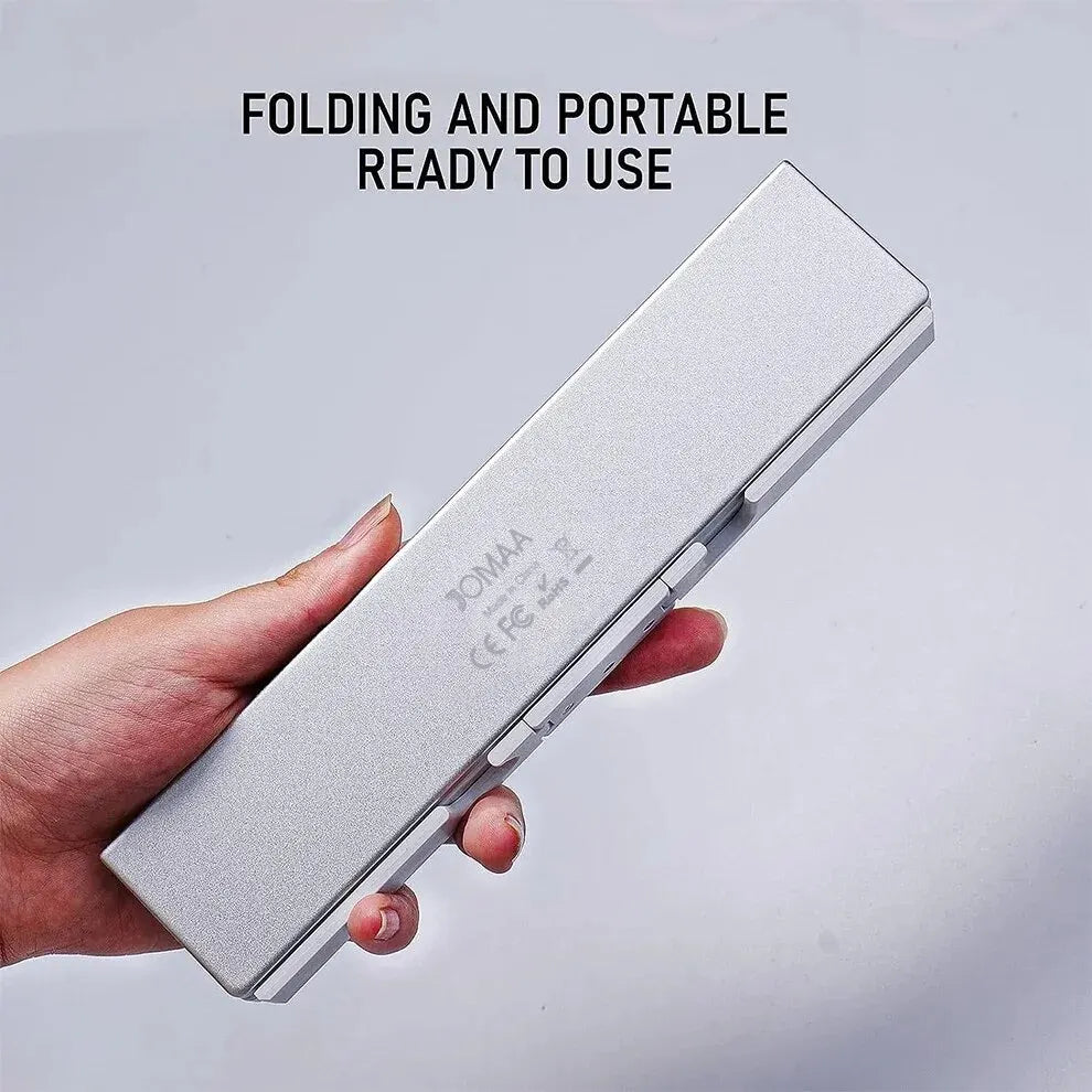 Foldable Bluetooth Keyboard + Magnetic Stand