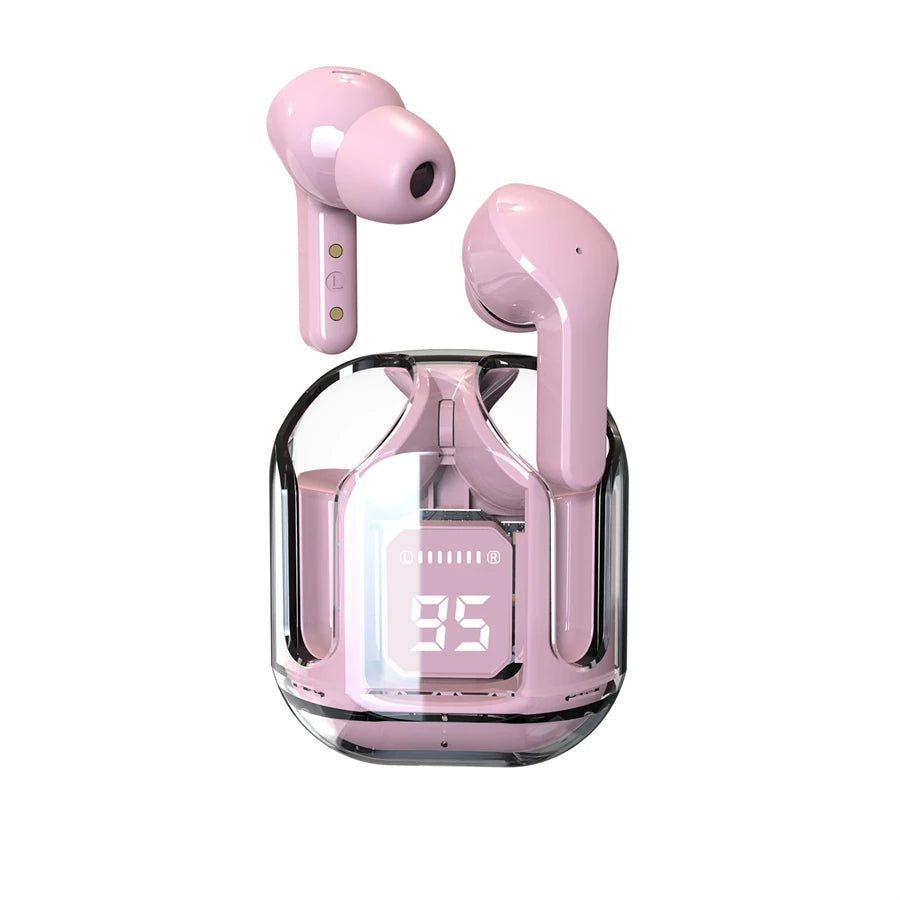 T2 Wireless Bluetooth Earphone Transparent 