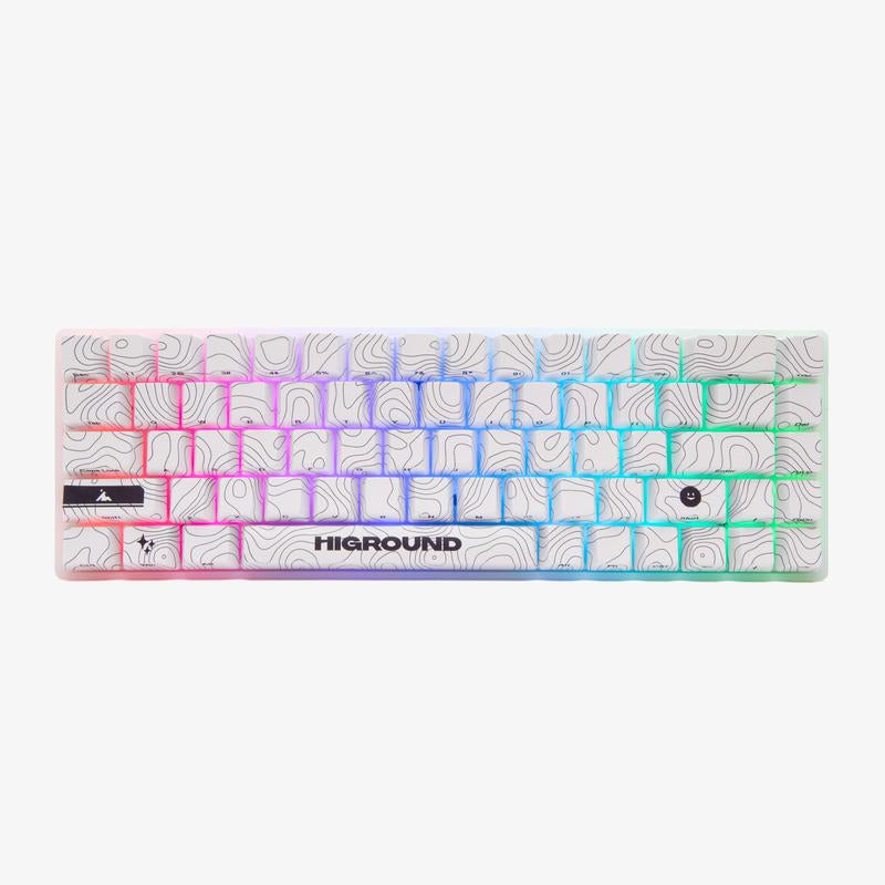 Higround Basecamp 65 Keyboard - SNOWSTONE