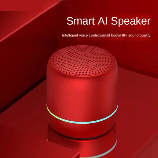 AI Intelligent Voice Control Mini Wireless Bluetooth Speaker 
