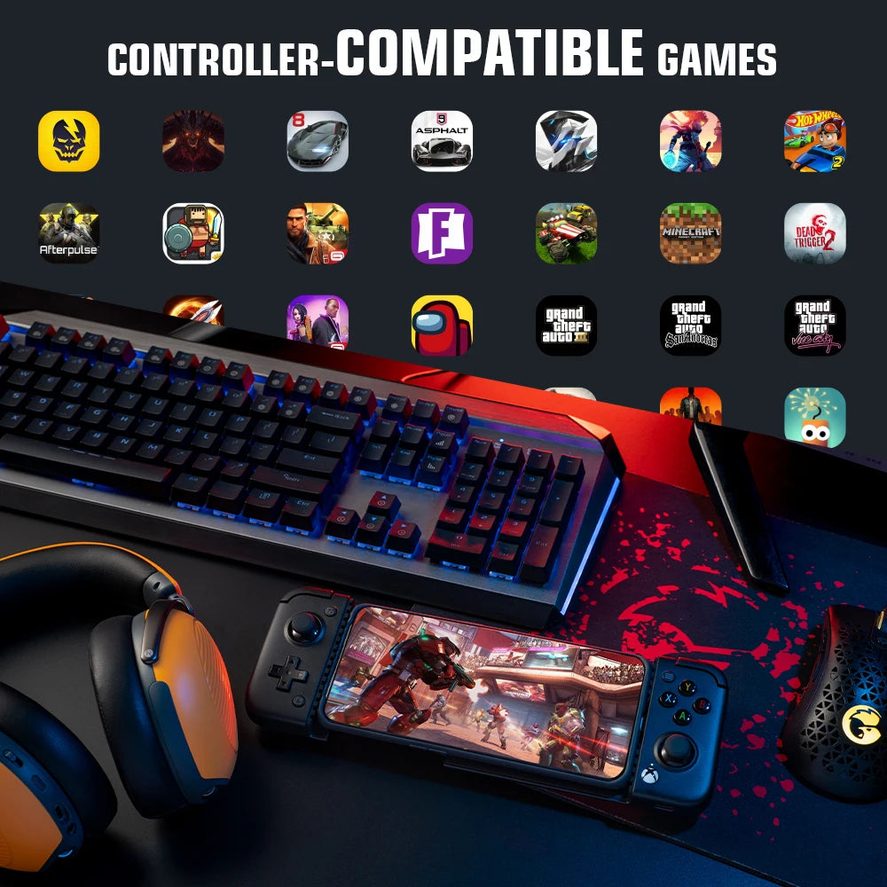 X2 Pro Xbox Gamepad Android Type C Mobile Game Controller for Xbox Game Pass Xcloud STADIA Geforce & Luna Cloud Gaming