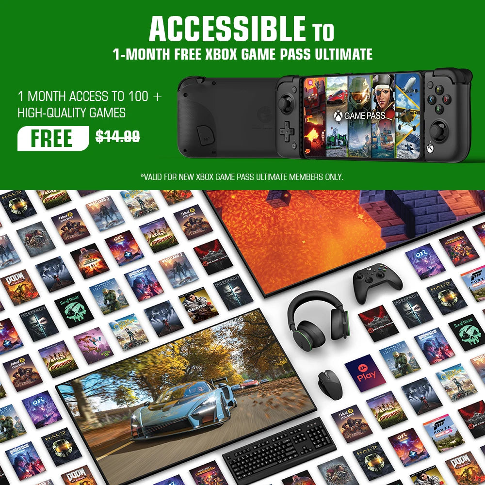 X2 Pro Xbox Gamepad Android Type C Mobile Game Controller for Xbox Game Pass Xcloud STADIA Geforce & Luna Cloud Gaming