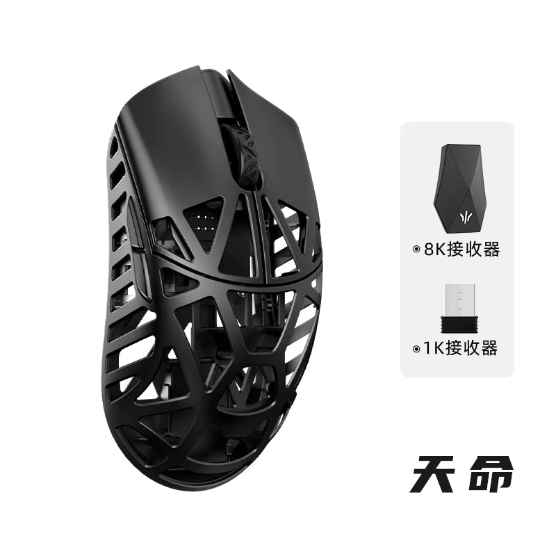 Wlmouse Beast X Max Wireless Mouse PAW3950HS Sensor Magnesium Alloy 8K FPS Gaming Mouse 