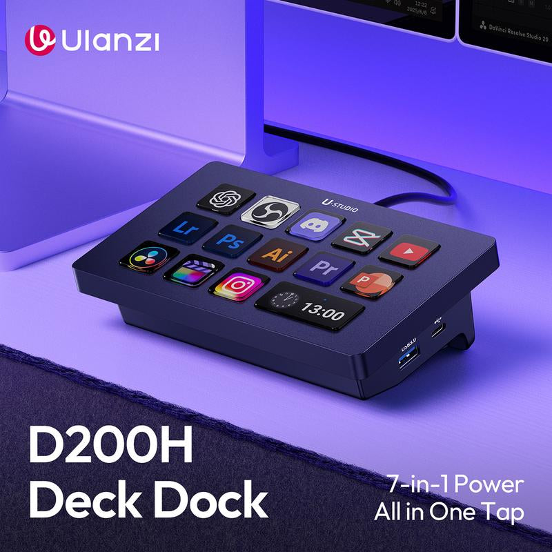 Ulanzi D200H Gaming Stream Controller
