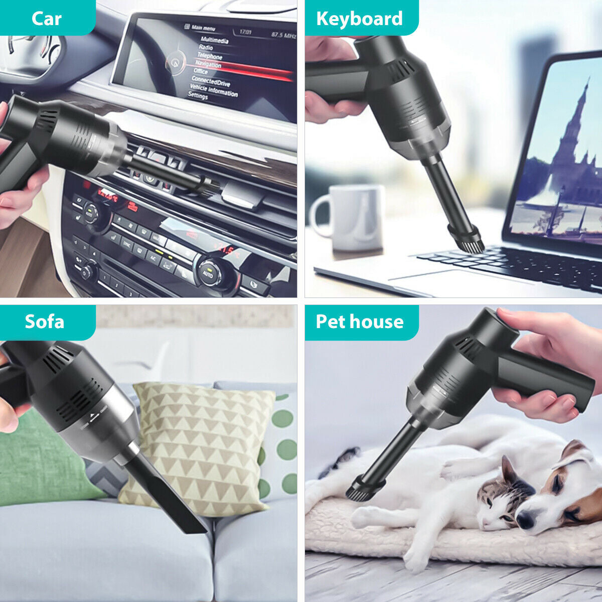 USB Keyboard Vacuum Cleaner Cordless 