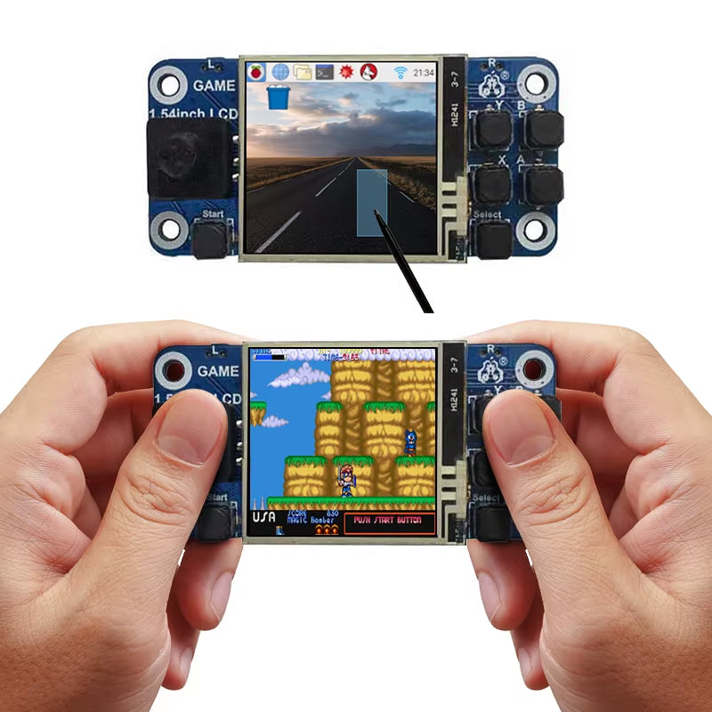 Raspberry Pi Zero 2W 1.54 Inch TFT LCD Touch Screen Game 